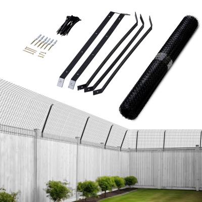Cat Fence Kit Black  – 10 Meter Kit